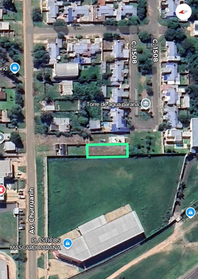 EN VENTA TERRENO ZONA CHURRUARIN Y CIRCUNVALACION